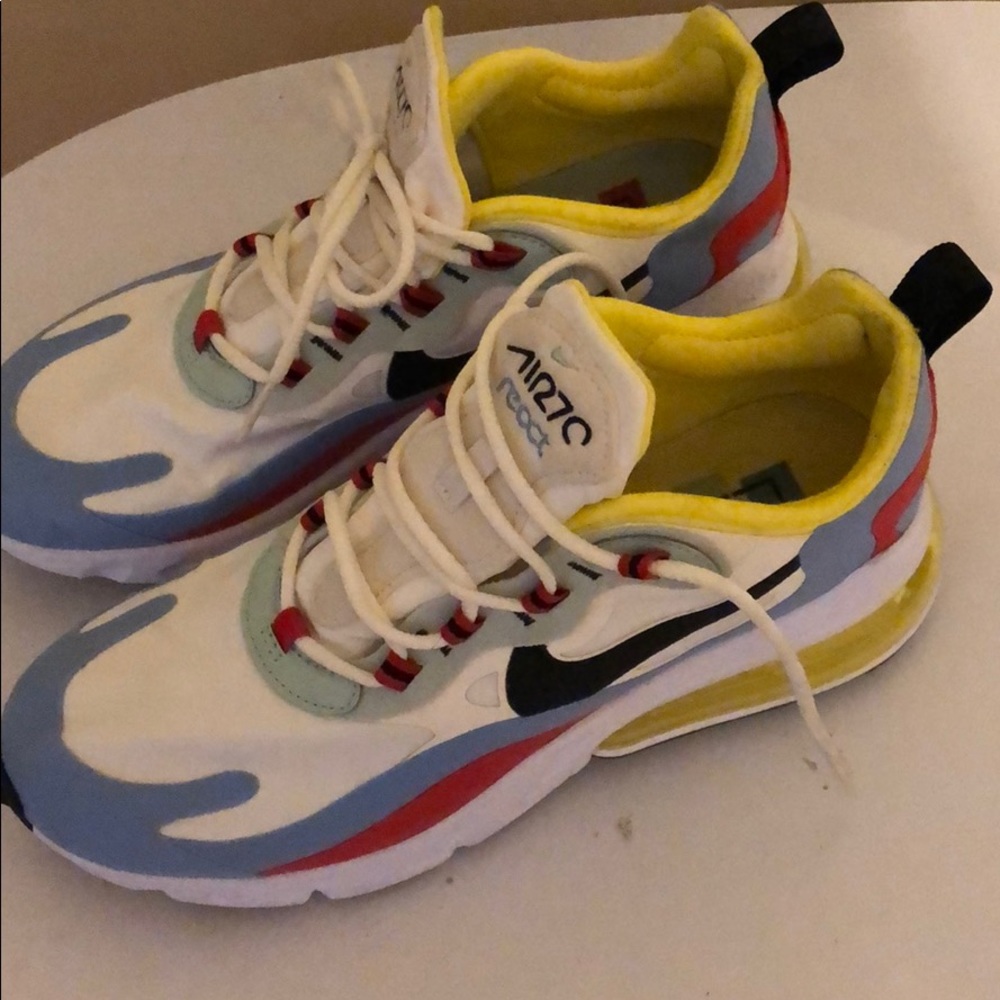 Nike gym shoes.